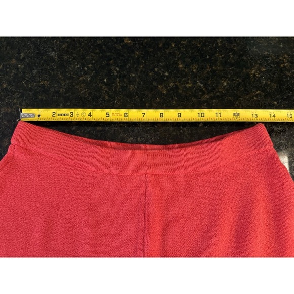 VTG St. John Marie Gray Sportswear Knit 3-Pc Cardigan Tank Capri Pant Set SZ 6/8 - Picture 5 of 16